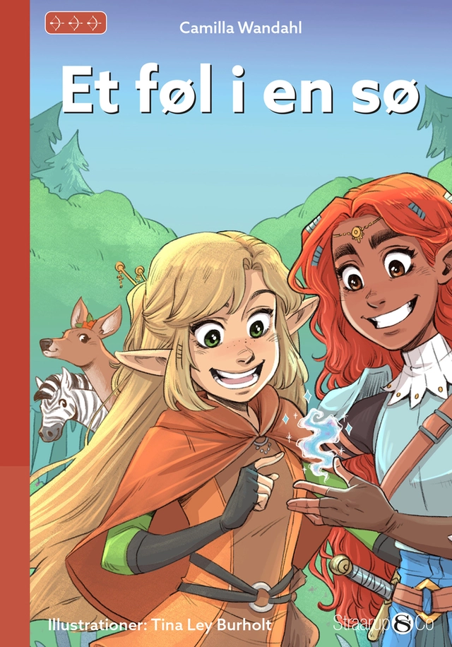 Et føl i en sø forside